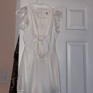 Blair front tie romper Lucy in the sky